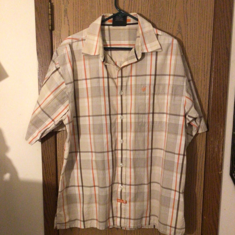 Oversized button up dress shirt